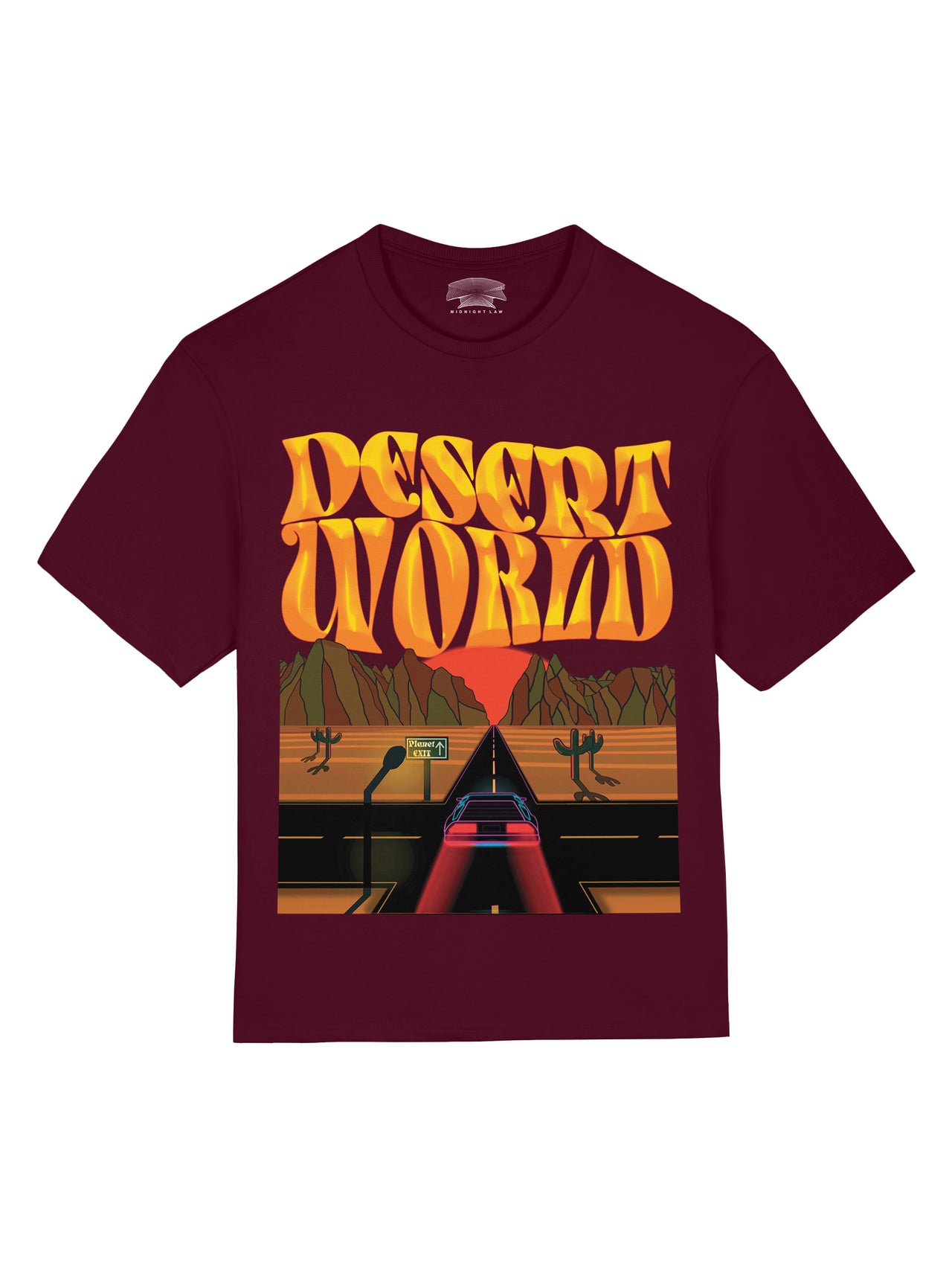 Desert World Heavyweight Oversized T-Shirt [Unisex] - 280 GSM