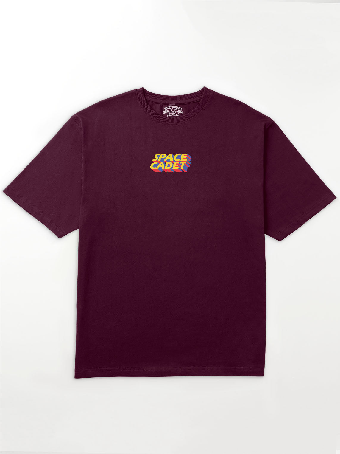 [Maroon / 2XL] Space Cadet Oversized T-Shirt