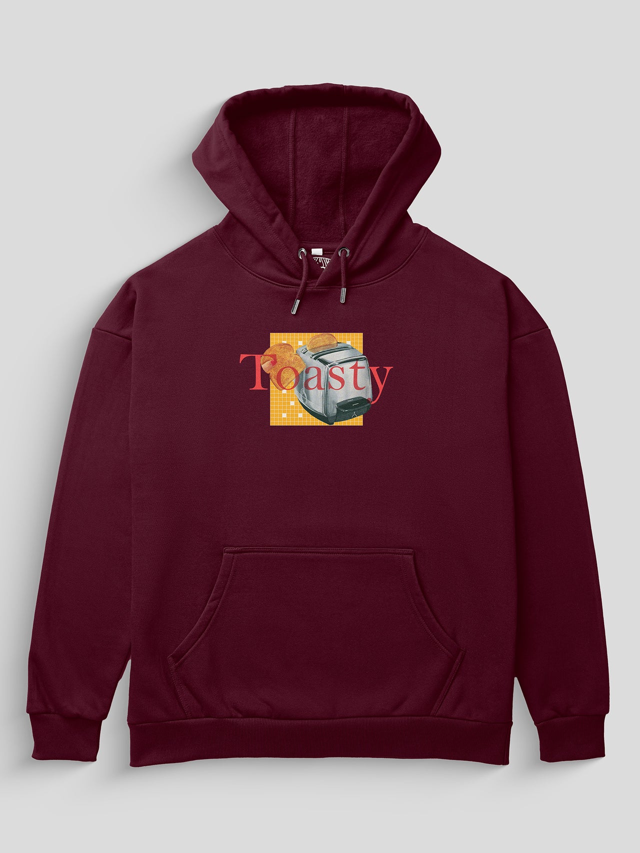 [Maroon/ M] Toasty Heavyweight Hoodie [Unisex] - 400 GSM