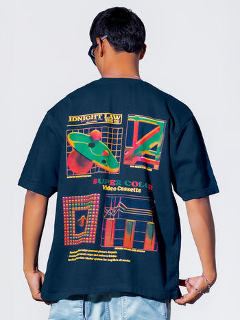 VHS Ver.02 Oversized T-Shirt [Unisex]