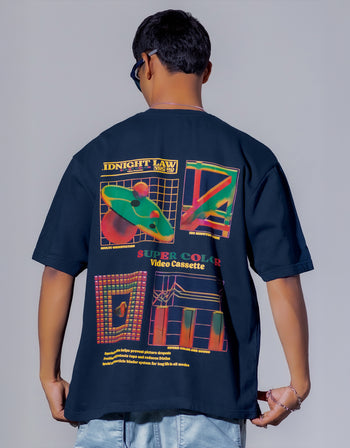 VHS Ver.02 Oversized T-Shirt [Unisex]