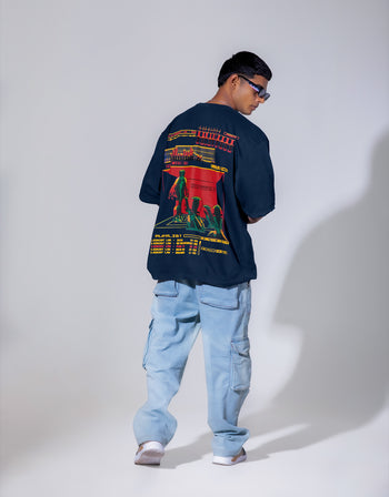 Media Player Oversized T-Shirt [Unisex]