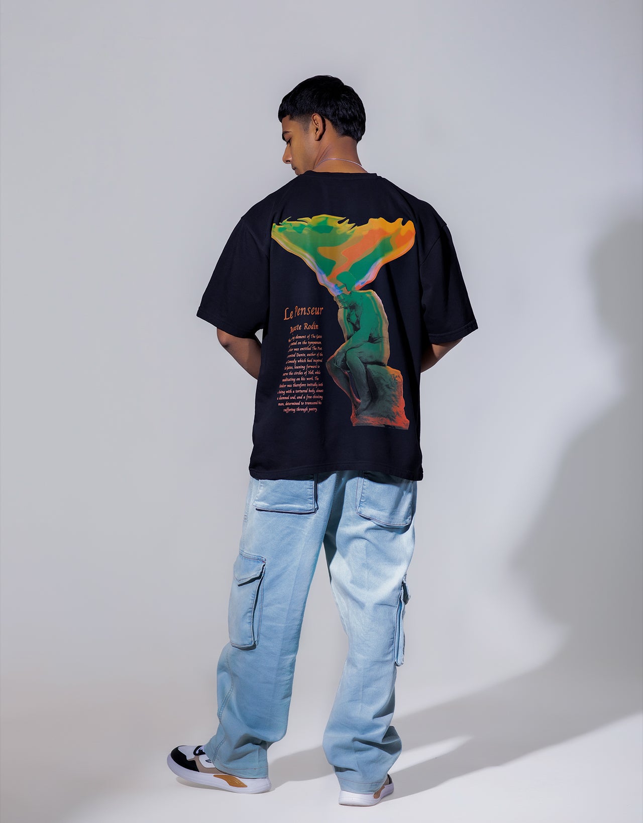 The Thinker Oversized T-Shirt [Unisex]