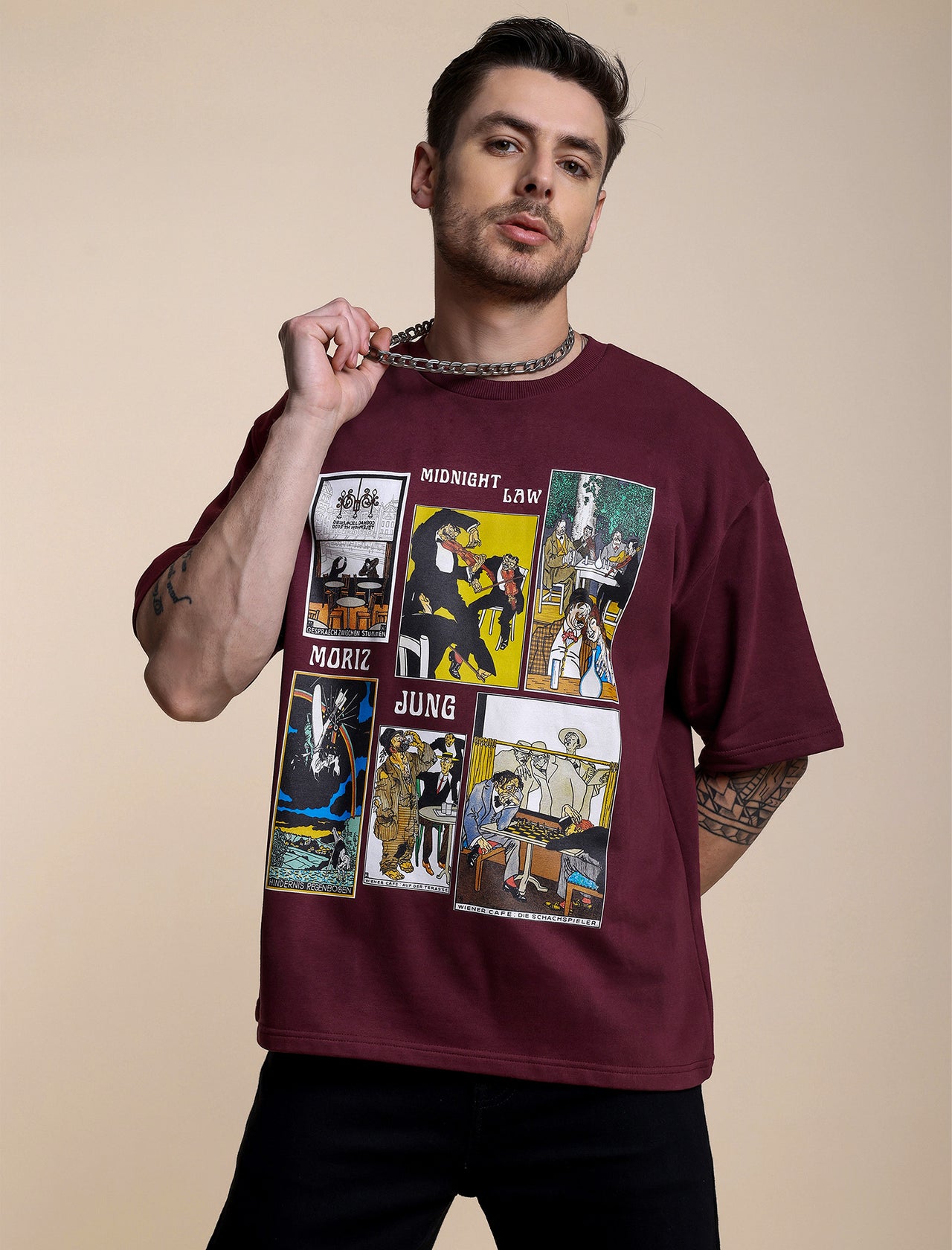 Moriz Jung V2 Heavyweight Oversized T-Shirt [Unisex]