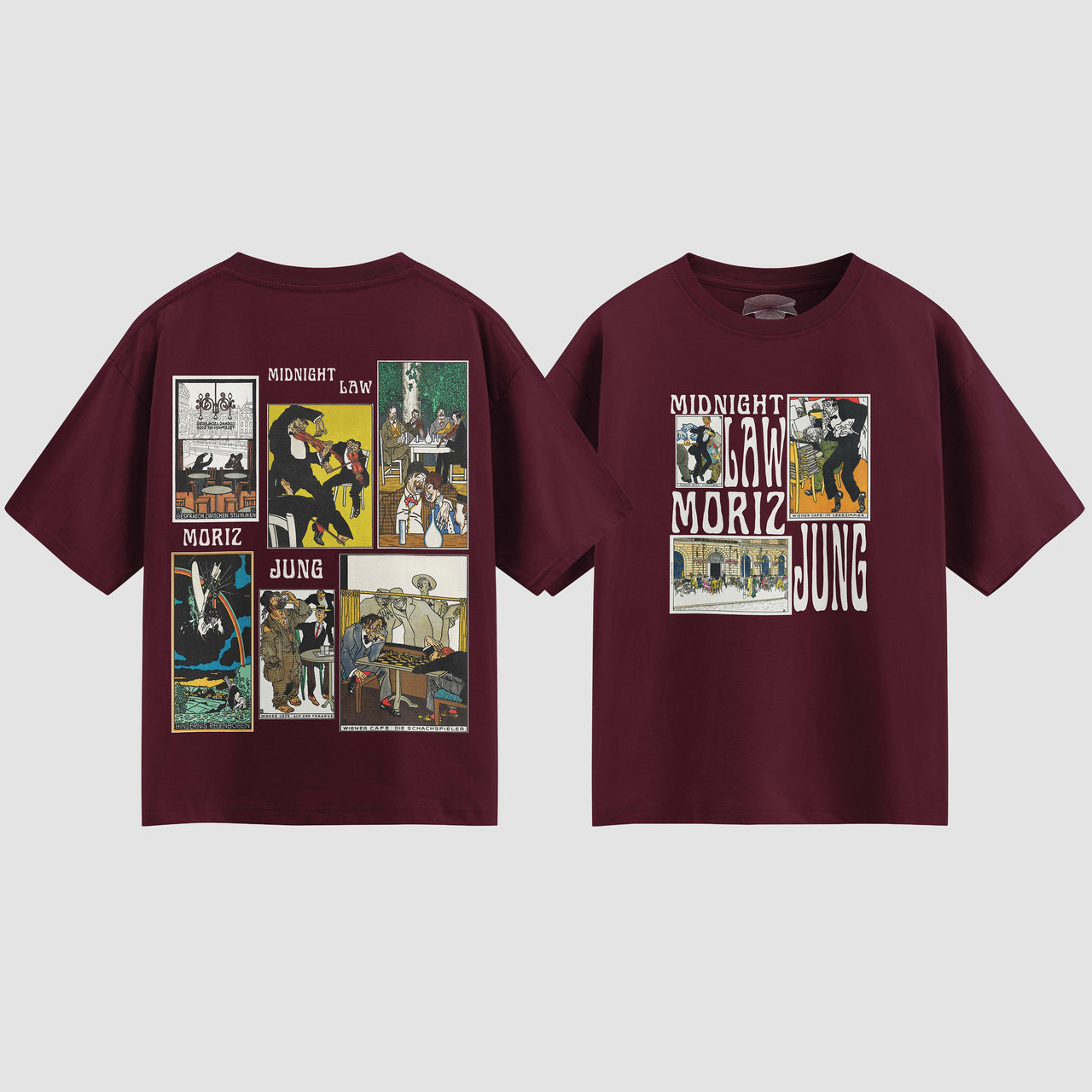 Moriz Jung Ver.02 Heavyweight Oversized T-Shirt [Unisex]