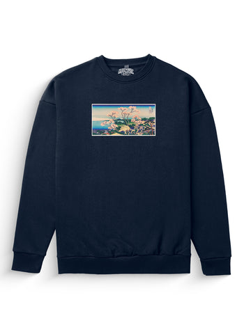 Japanese Woodblock Heavyweight Sweatshirt [Unisex]
