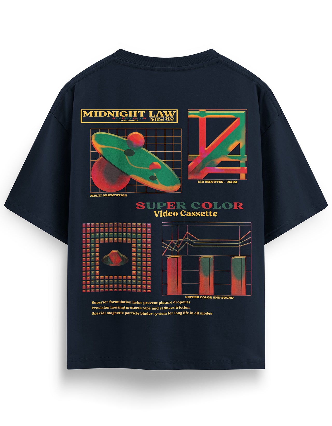 80s VHS Oversized T-Shirt [Unisex]