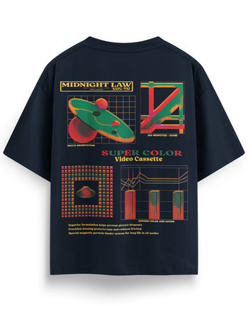 80s VHS Oversized T-Shirt [Unisex]