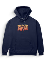 [Navy / XL] Peace & Love Heavyweight Hoodie [Unisex] - 400 GSM