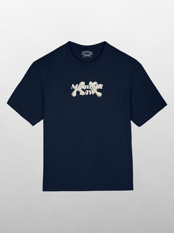 [Navy / L] Wonderland Oversized T-Shirt