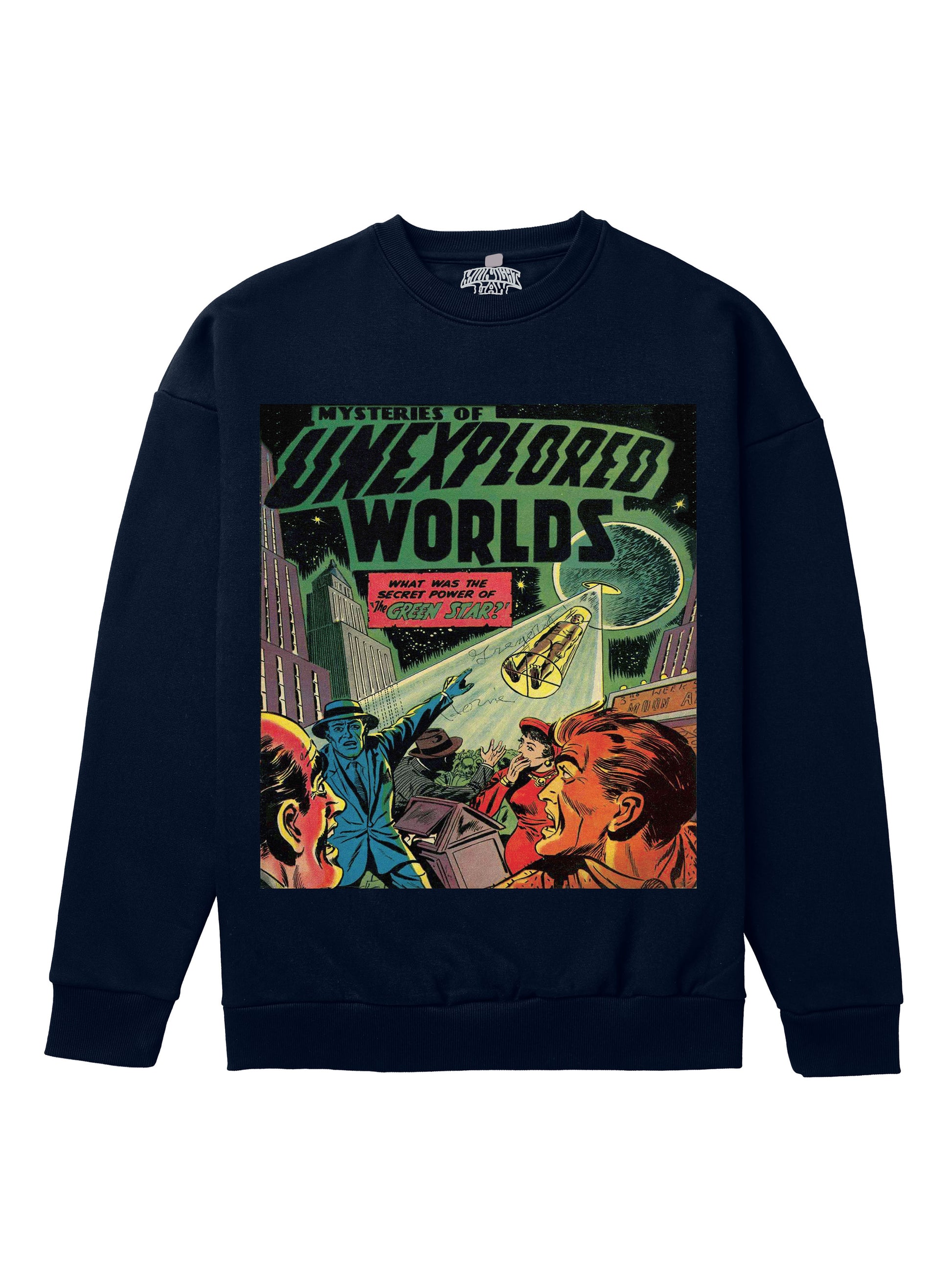 MOEW Heavyweight Sweatshirt [Unisex] - 400 GSM-Comic 50s Collection featuring t-shirts, oversized t-shirts, hoodies, and sweatshirts with vibrant, retro comic-inspired designs, combining bold style and comfort