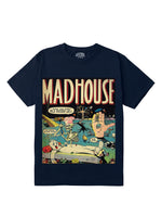 Madhouse Regular Fit T-Shirt [Unisex]-Comic 50s Collection featuring t-shirts, oversized t-shirts, hoodies, and sweatshirts with vibrant, retro comic-inspired designs, combining bold style and comfort