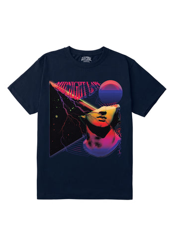 Thunder Blood Regular Fit T-Shirt [Unisex]-Vaporwave Collection featuring t-shirts, oversized t-shirts, hoodies, and sweatshirts with retro-futuristic designs, crafted for style and comfort