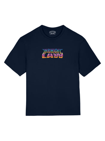 Dazed Oversized T-Shirt [Navy/Large]