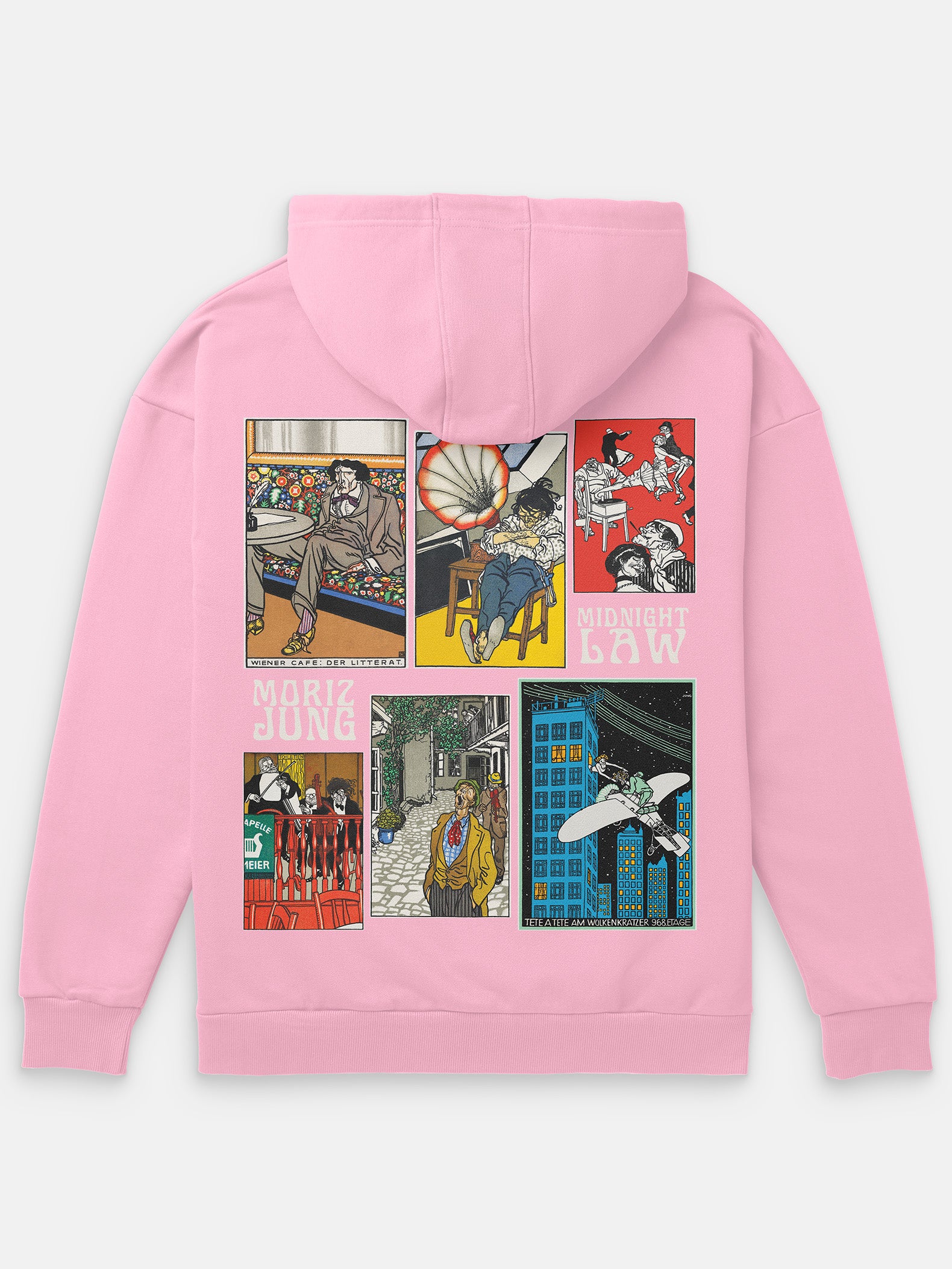 Moriz Jung Heavyweight Hoodie [Unisex] - 400 GSM-Vintage Art Collection featuring t-shirts, oversized t-shirts, hoodies, and sweatshirts with timeless designs, combining classic style and modern comfort