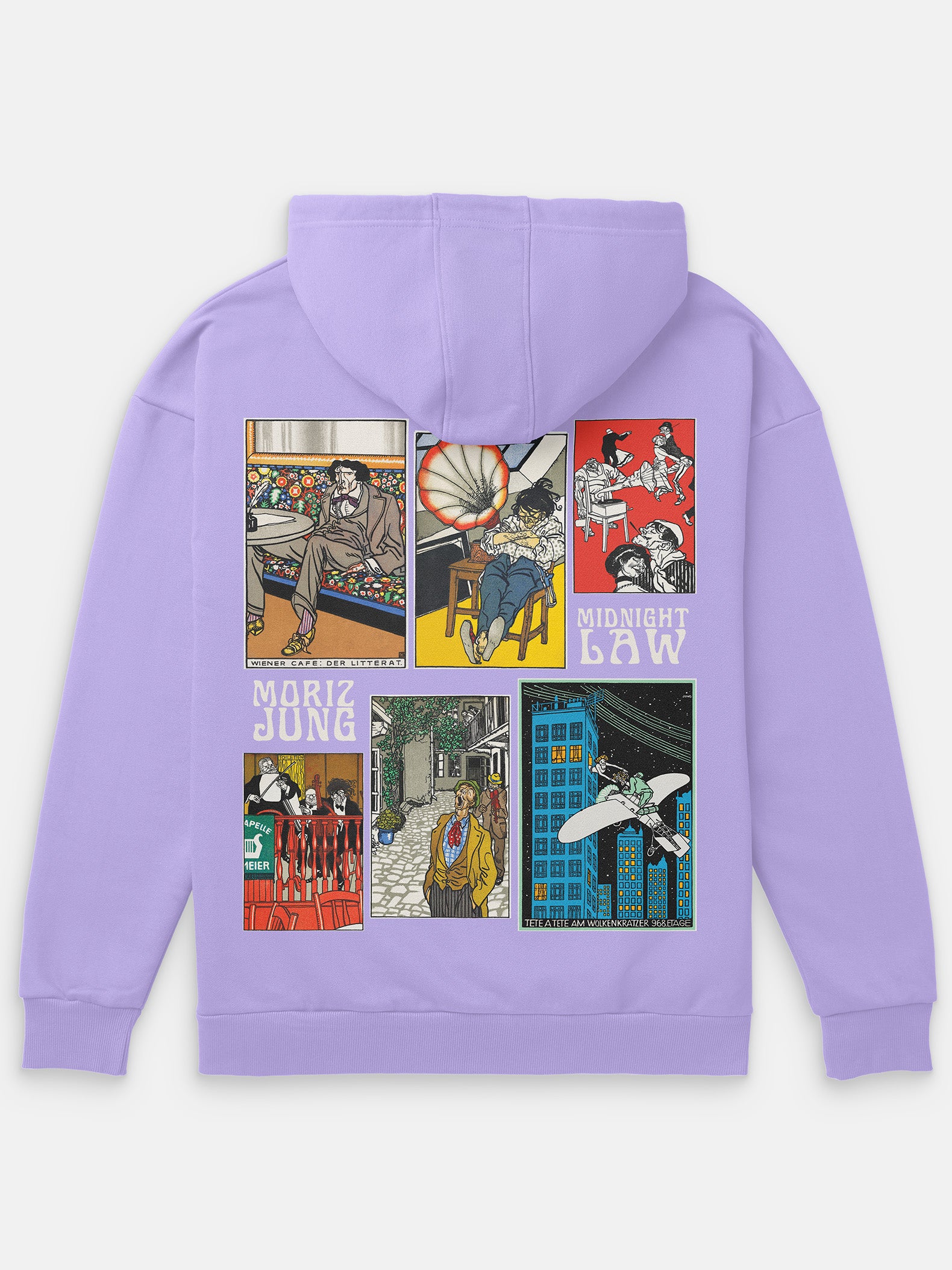 Moriz Jung Heavyweight Hoodie [Unisex] - 400 GSM-Vintage Art Collection featuring t-shirts, oversized t-shirts, hoodies, and sweatshirts with timeless designs, combining classic style and modern comfort