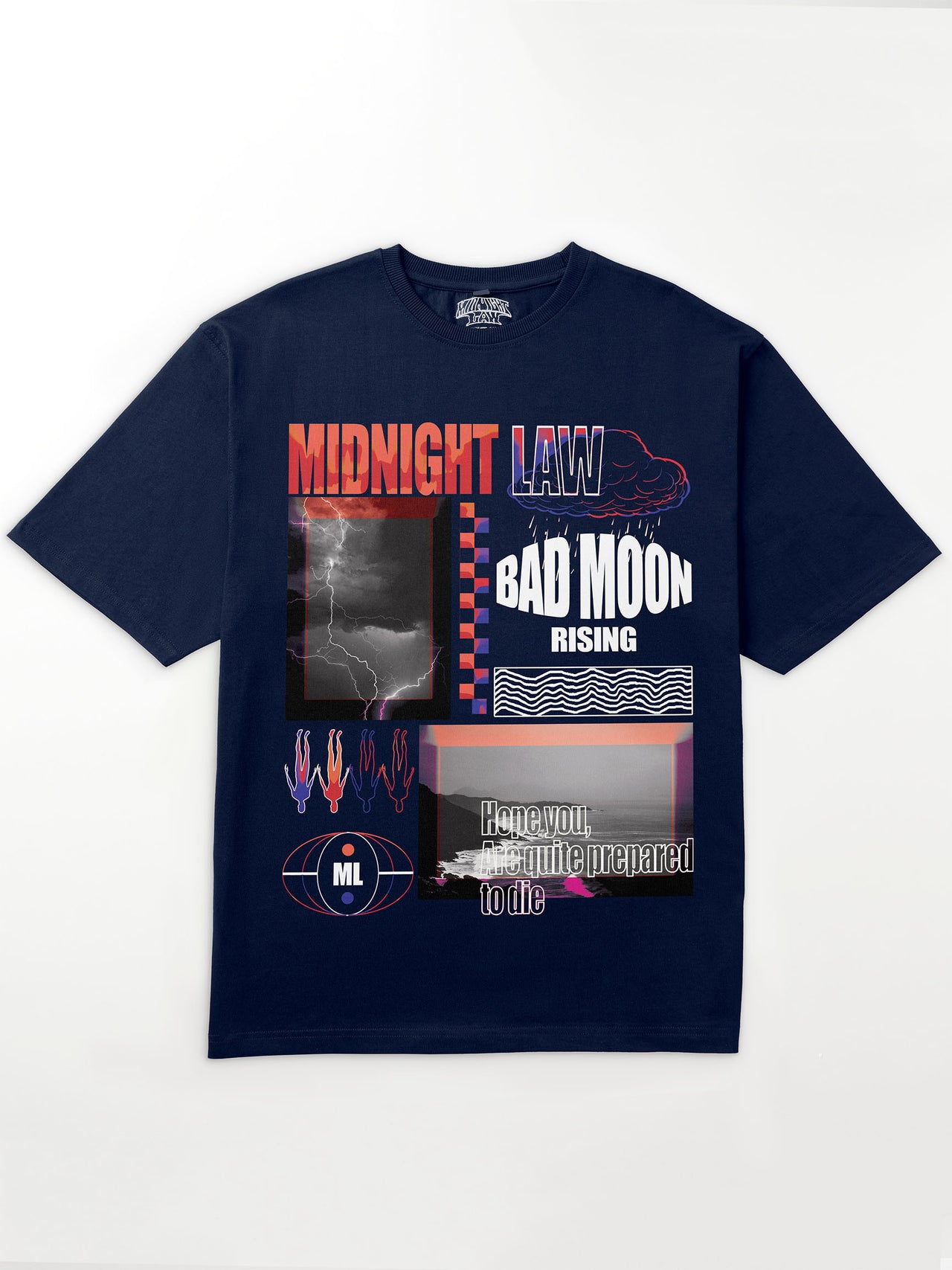 Bad Moon Oversized T-Shirt [Unisex]