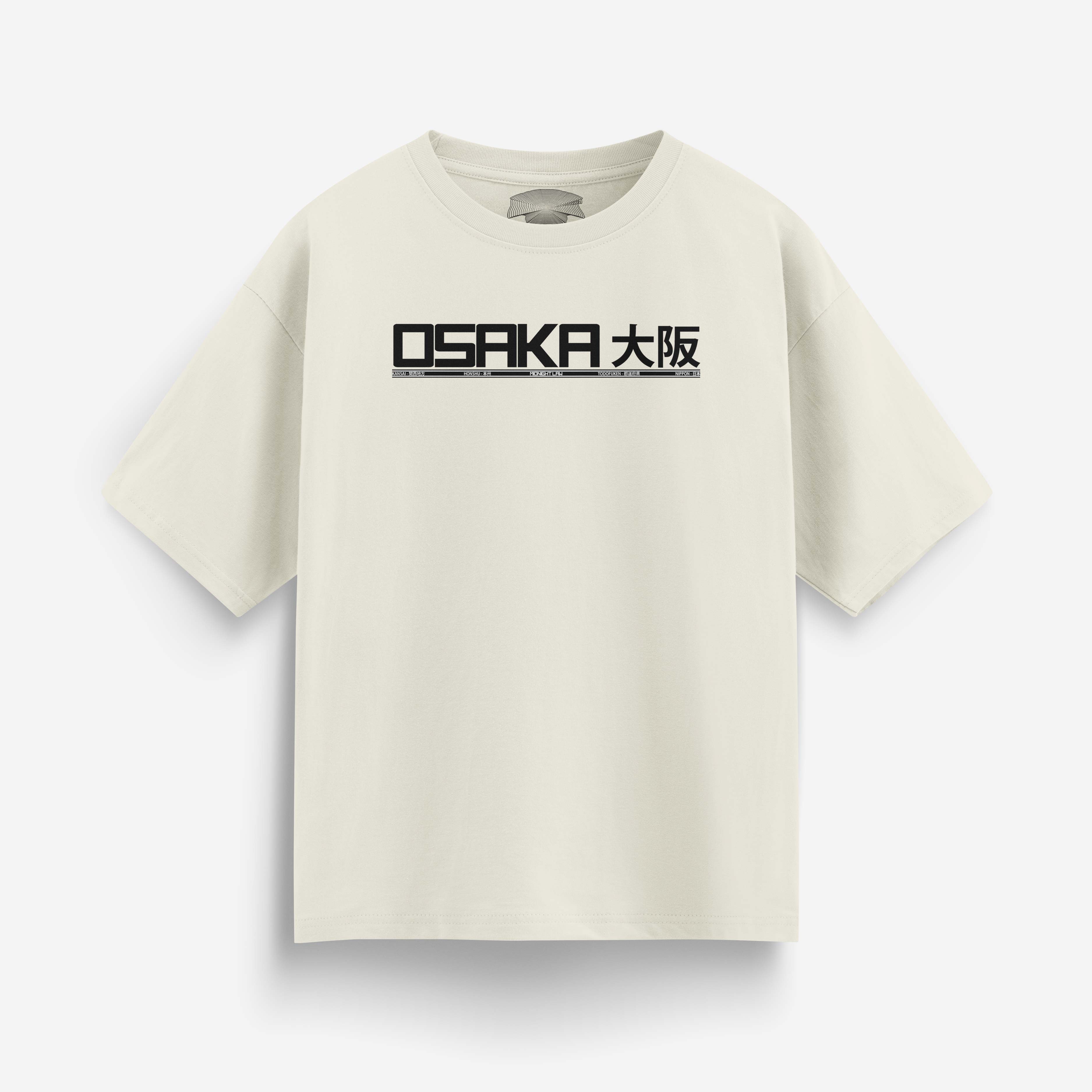 Osaka Heavyweight Oversized T-Shirt [Unisex] - 280 GSM Midnight