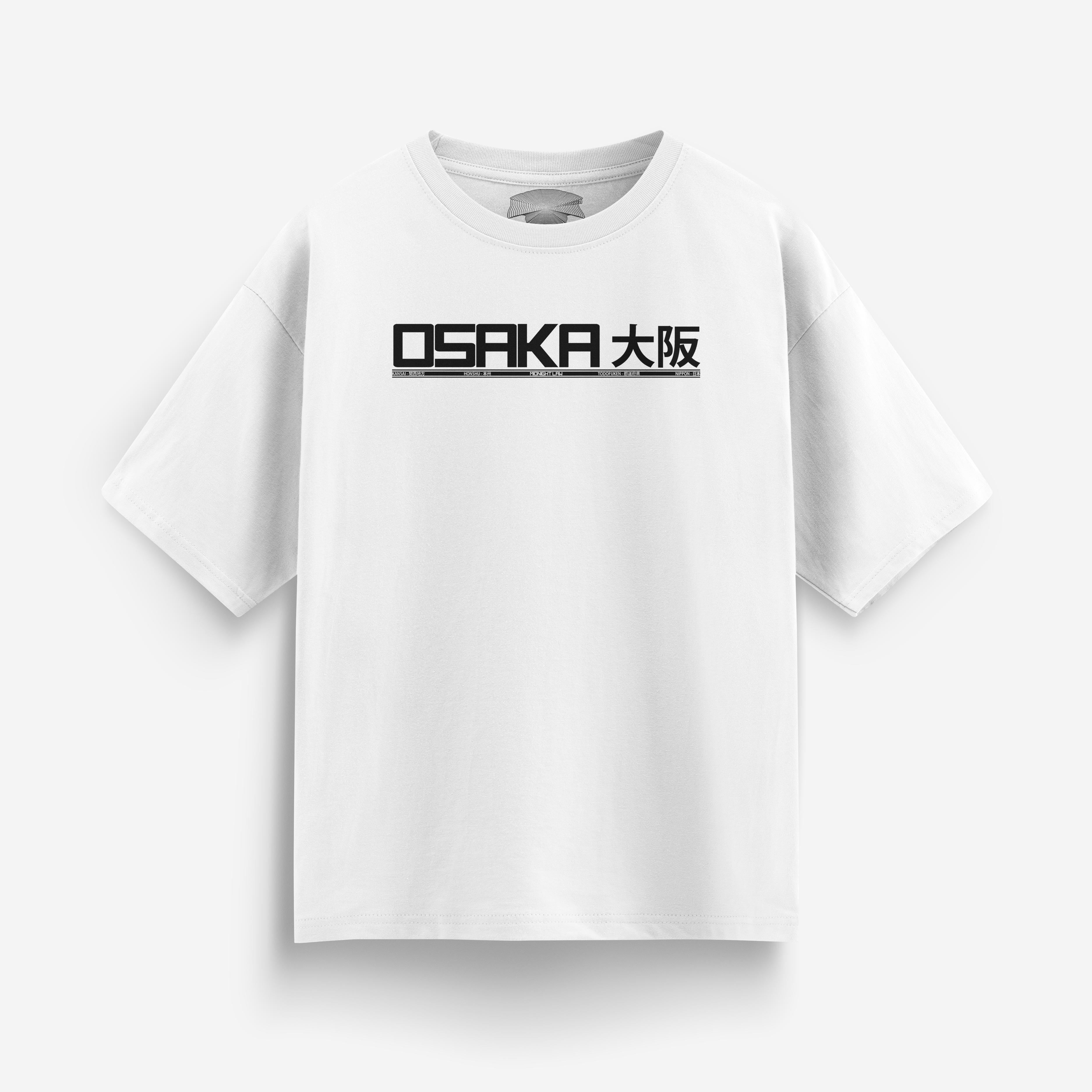 Osaka Heavyweight Oversized T-Shirt [Unisex] - 280 GSM Midnight