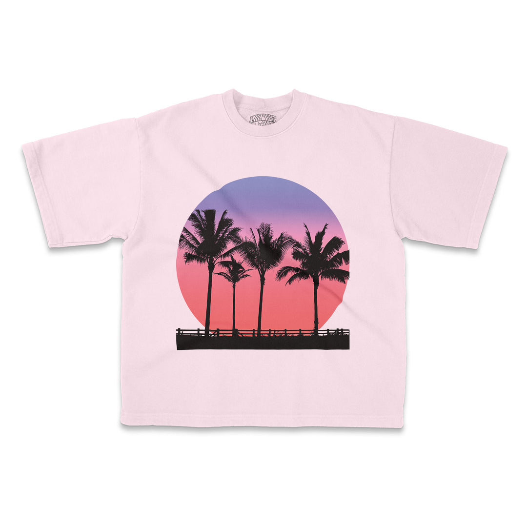 Palm Breeze Oversized T-Shirt