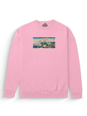Japanese Woodblock Heavyweight Sweatshirt [Unisex]