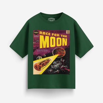 Race for the Moon Oversized T-Shirt [Unisex]