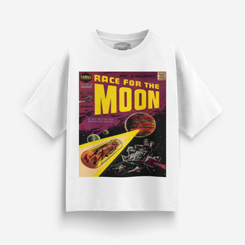 Race for the Moon Oversized T-Shirt [Unisex]