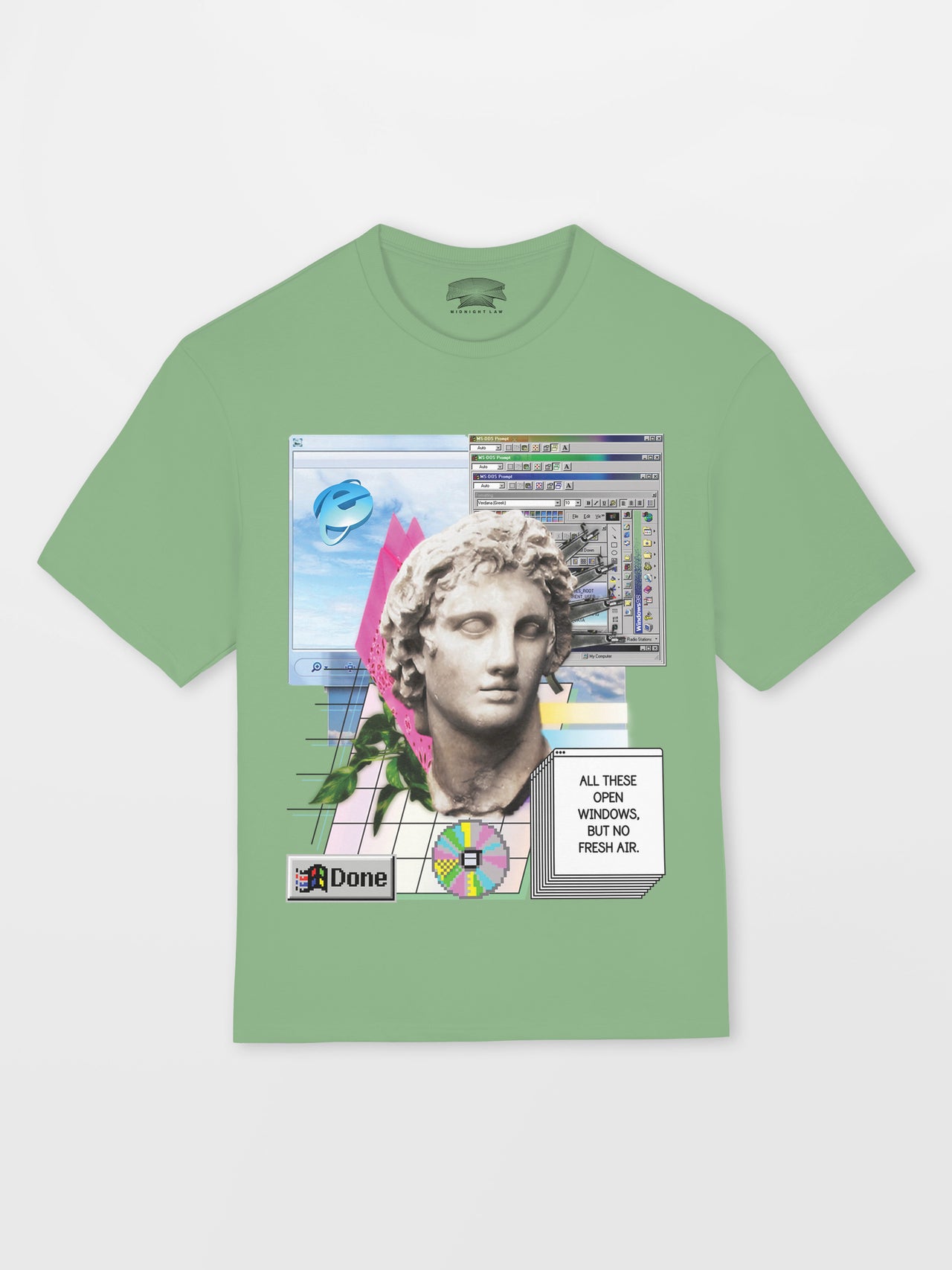 Windows Heavyweight Oversized T-Shirt [Unisex]