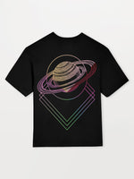 Saturn Heavyweight Oversized T-Shirt [Unisex] - 280 GSM-Spacehead Collection featuring t-shirts, oversized t-shirts, hoodies, and sweatshirts with cosmic-inspired designs, offering a blend of style and comfort