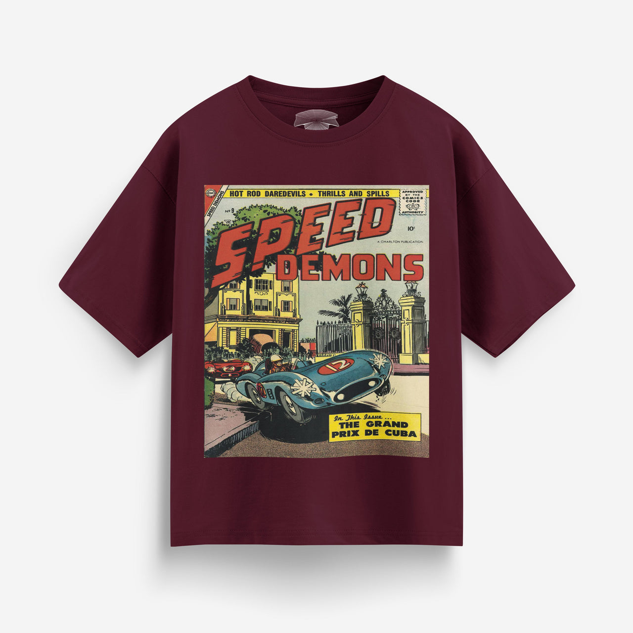 Speed Demons Heavyweight Oversized T-Shirt [Unisex]