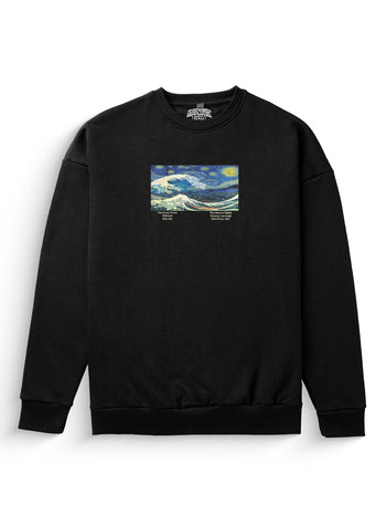 Starry Wave Heavyweight Sweatshirt [Unisex]