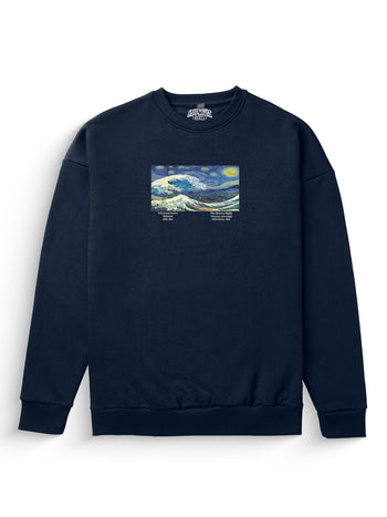 Starry Wave Heavyweight Sweatshirt [Unisex]