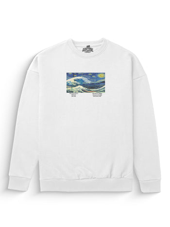 Starry Wave Heavyweight Sweatshirt [Unisex]