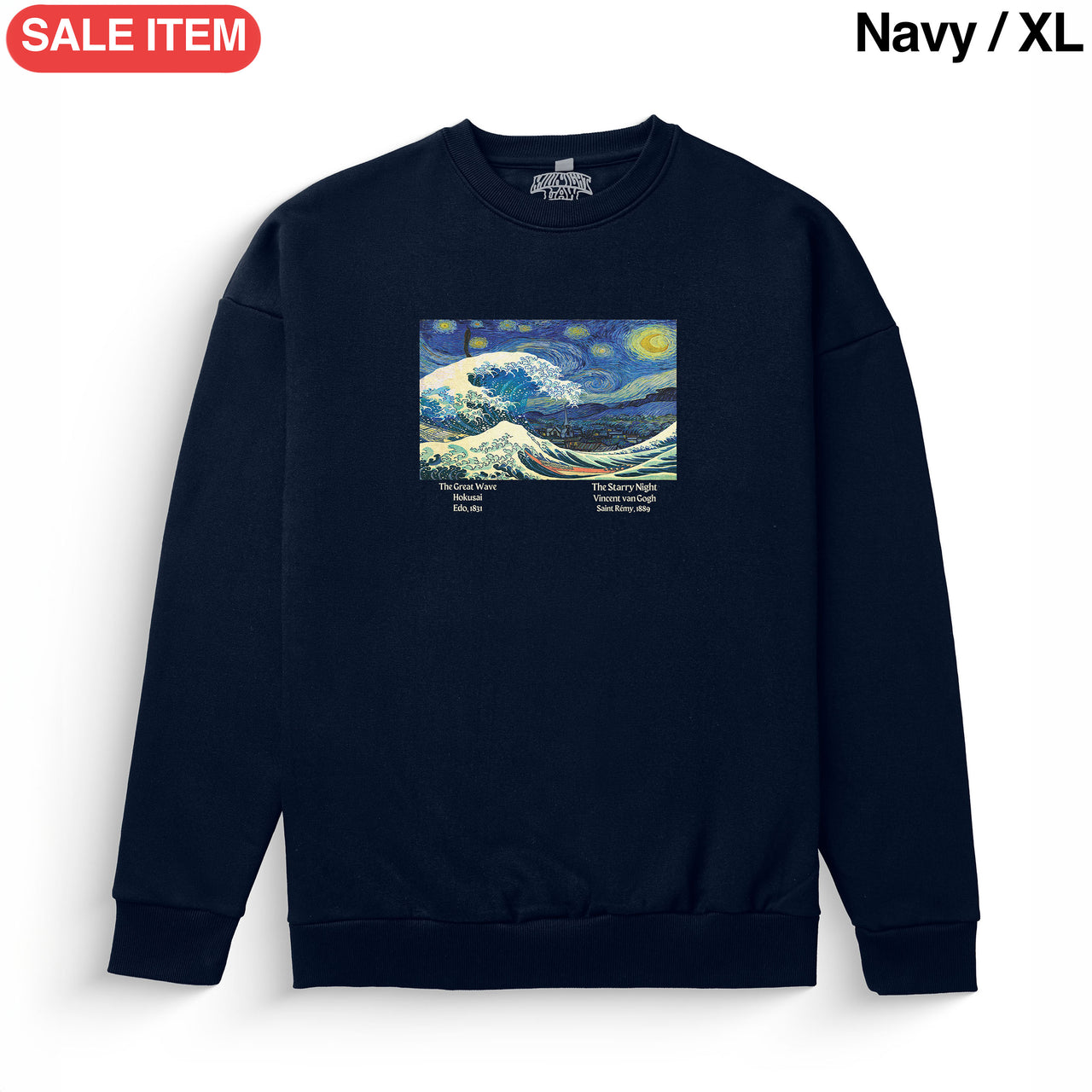 [SALE] Starry Wave Heavyweight Sweatshirt [Unisex] - 400 GSM