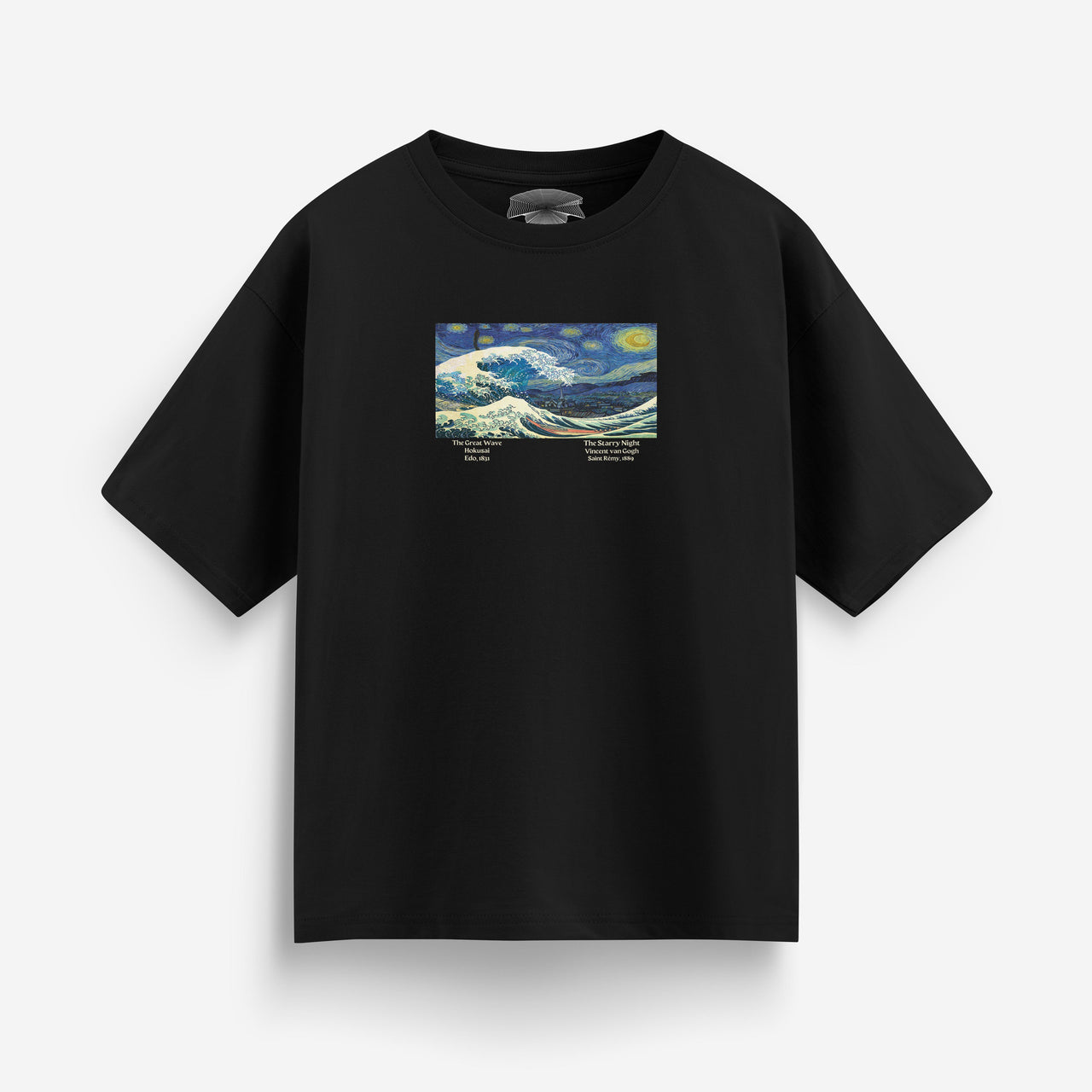 Starry Wave Heavyweight Oversized T-Shirt [Unisex]
