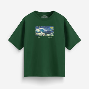 Starry Wave Oversized T-Shirt [Unisex]