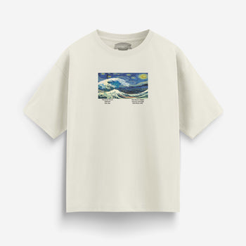 Starry Wave Oversized T-Shirt [Unisex]