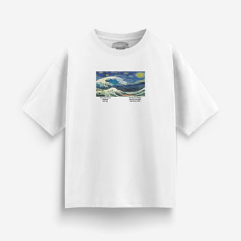 Starry Wave Oversized T-Shirt [Unisex]