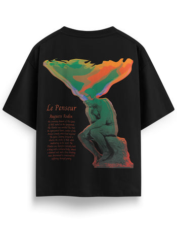 The Thinker Oversized T-Shirt [Unisex]