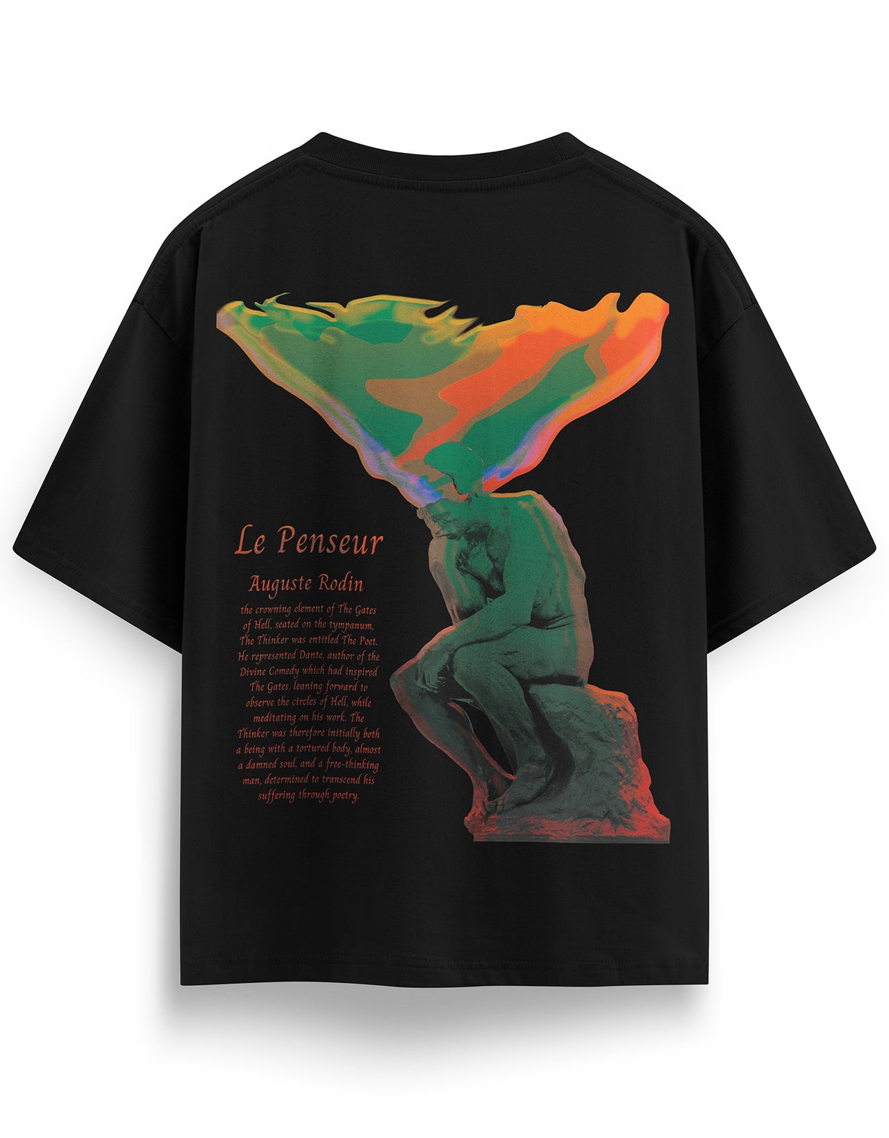 The Thinker Oversized T-Shirt [Unisex]