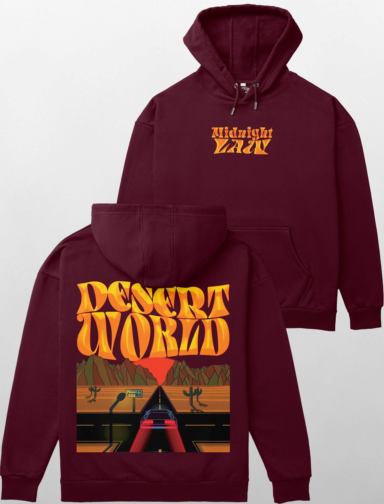 Desert World Heavyweight Hoodie [Unisex] - 400 GSM