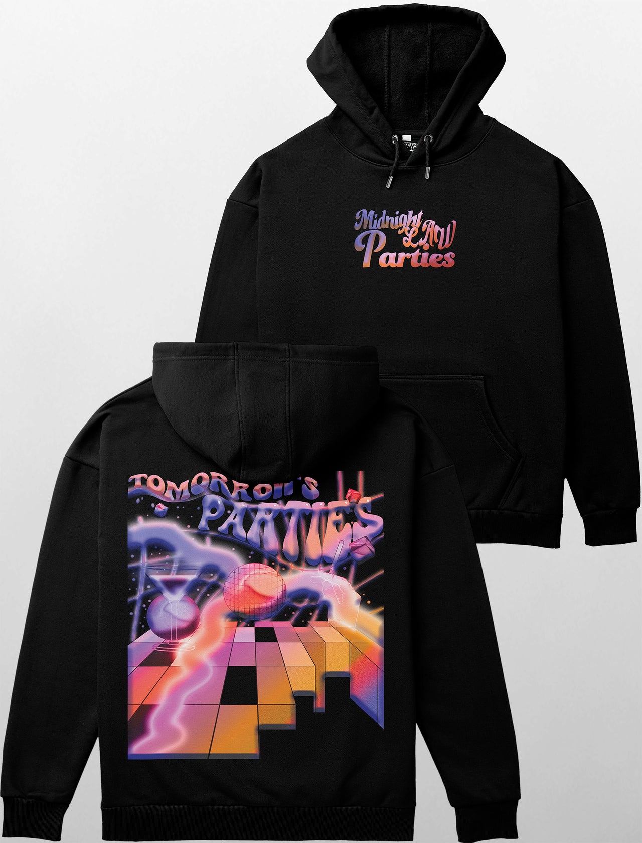 Tomorrows Parties Heavyweight Hoodie [Unisex] - 400 GSM