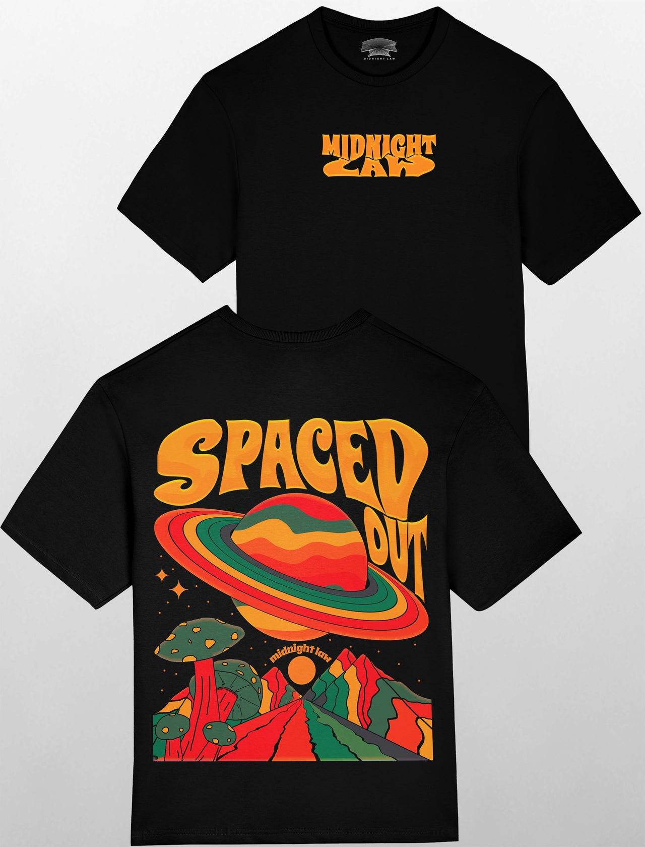 Spaced Out Heavyweight Oversized T-Shirt [Unisex] - 280 GSM