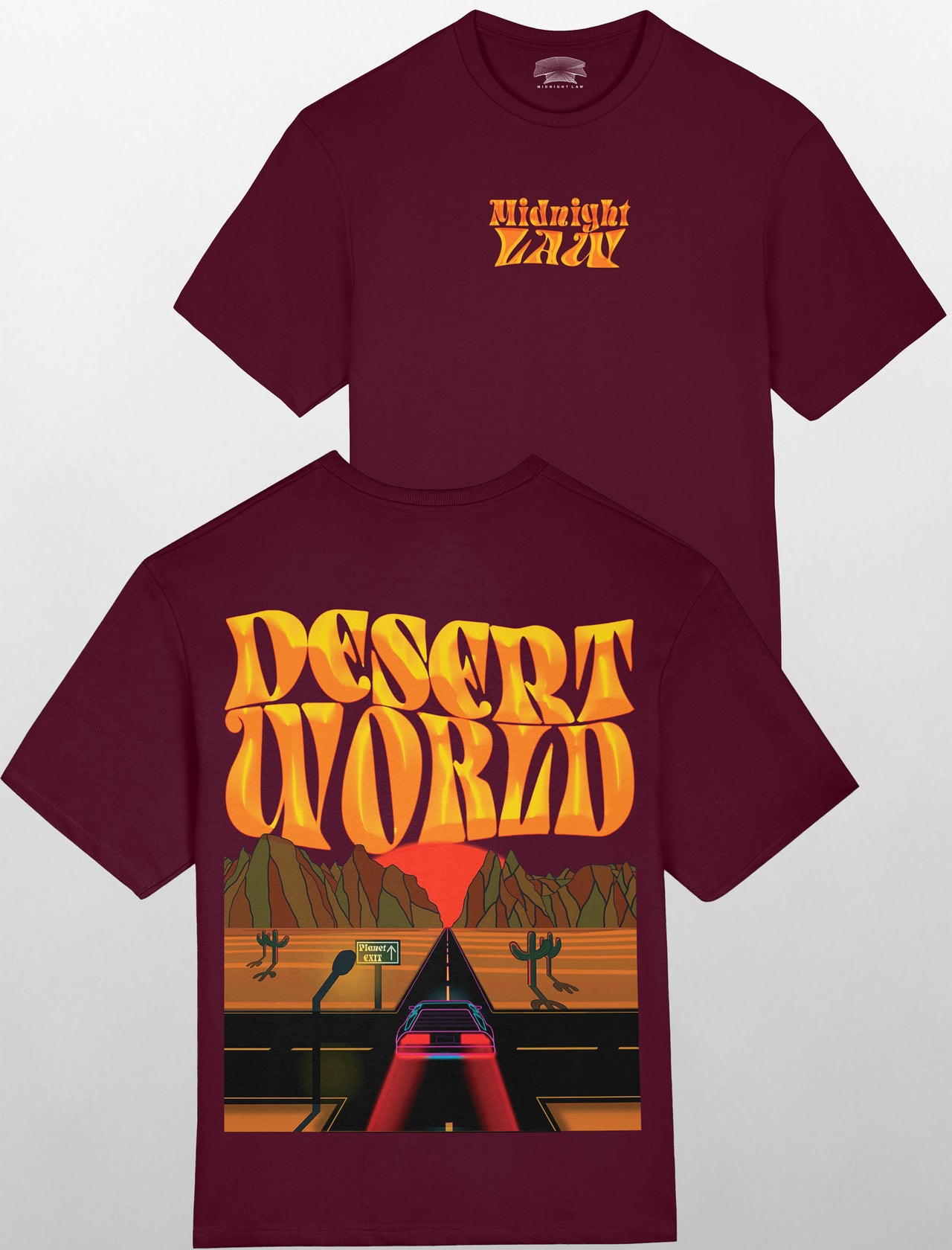 Desert World Heavyweight Oversized T-Shirt [Unisex] - 280 GSM