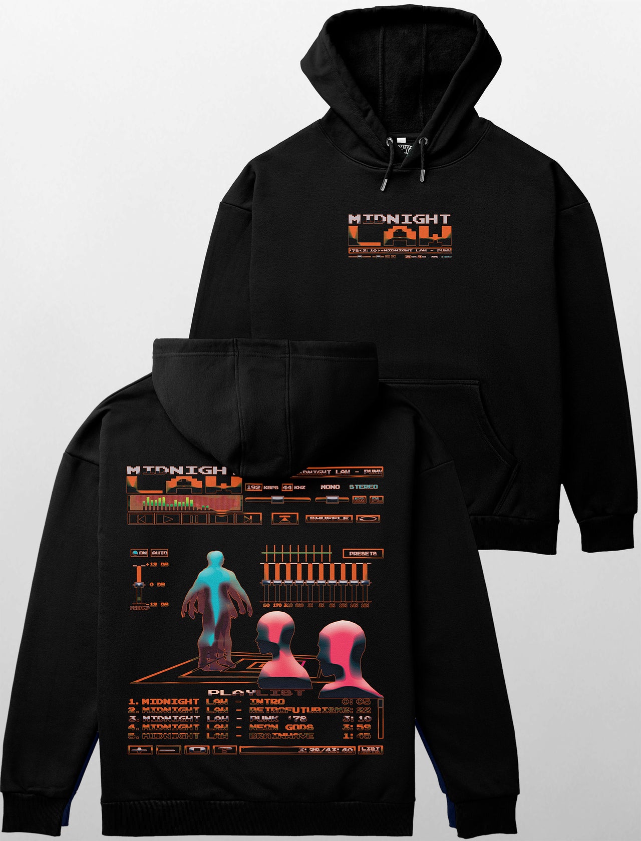 Winamp Heavyweight Hoodie [Unisex] - 400 GSM