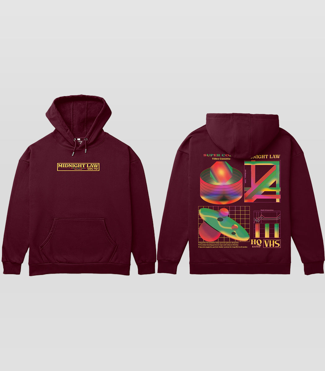 80s VHS Heavyweight Hoodie [Unisex]