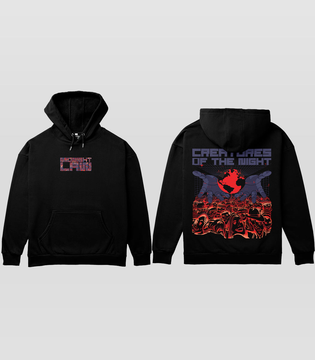 Creatures of the Night Heavyweight Hoodie [Unisex]