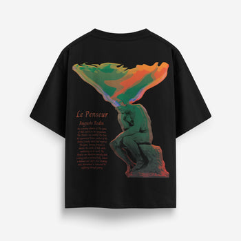 The Thinker Oversized T-Shirt [Unisex]