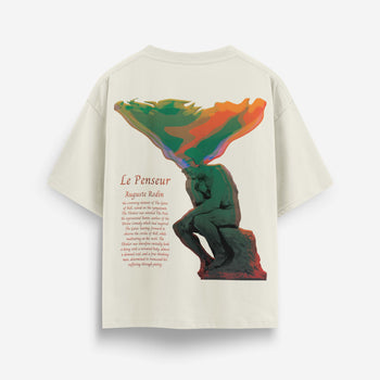 The Thinker Oversized T-Shirt [Unisex]