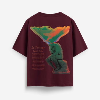 The Thinker Oversized T-Shirt [Unisex]